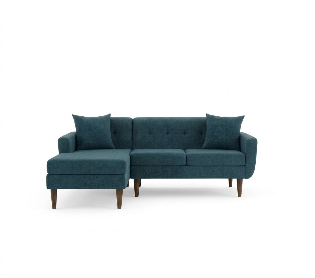 Mid-Century Tufted Sectional