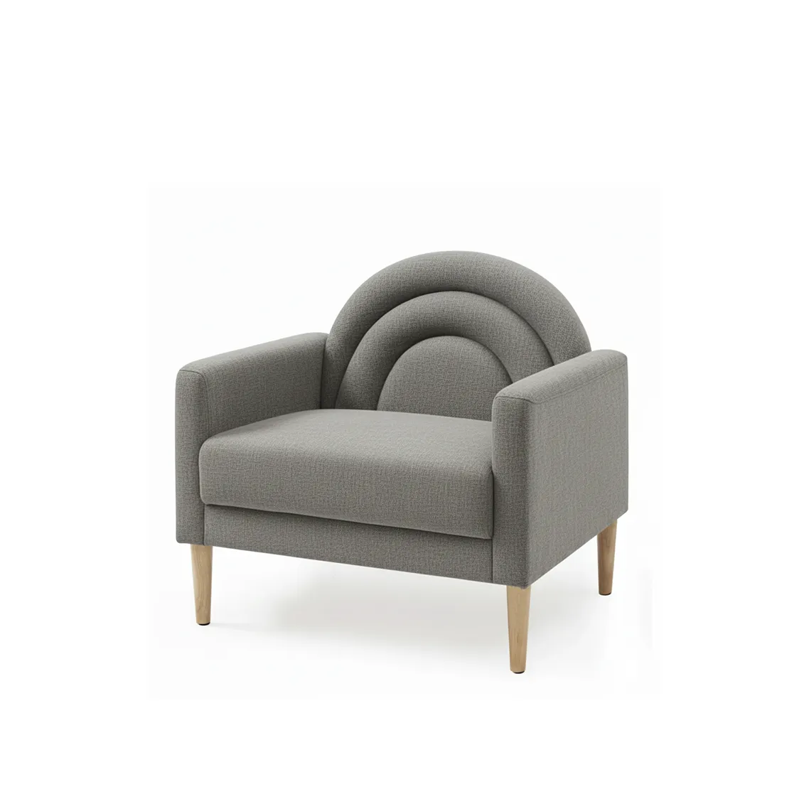 Rainbow Back Accent Chair