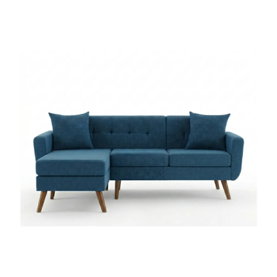 Mid-Century Tufted Sectional