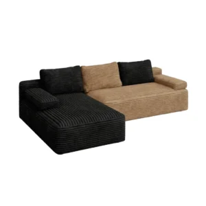 Ribbed Corduroy Sectional